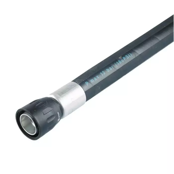 Transair 16 bar Black NBR Compressed Air Pipe 40 mm outer diameter 1.15m, 1001E40 00 02