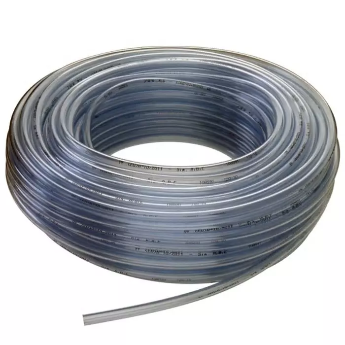 TRICOFLEX CRISTAL PVC Hose Pipe 6 mm ID 9 mm OD Clear 50m, 69286