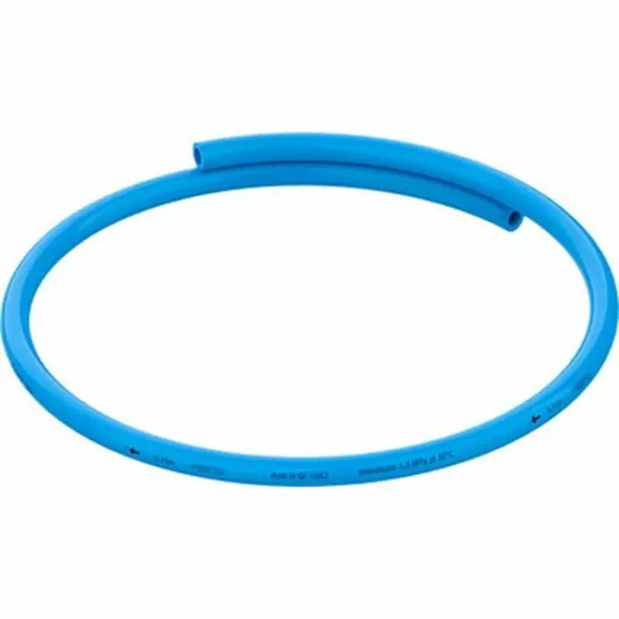 Festo PUN TPE, Hose Pipe, 6 mm ID, 10 mm OD, Blue, PUN-H-SF-10X2-BL