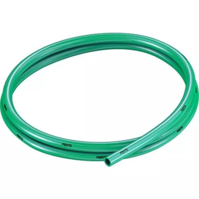 Festo PUN TPE, Hose Pipe, 5.7 mm ID, 8 mm OD, Green, PUN-H-8X1,25-GN