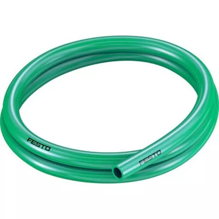 Festo PUN TPE, Hose Pipe, 11 mm ID, 16 mm OD, Green, PUN-H-16X2,5-GN
