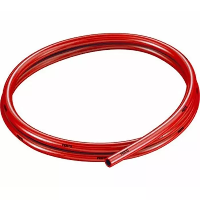 Festo PUN TPE, Hose Pipe, 5.7 mm ID, 8 mm OD, Red, PUN-H-8X1,25-RT