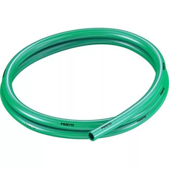 Festo PUN TPE, Hose Pipe, 7 mm ID, 10 mm OD, Green, PUN-H-10X1,5-GN