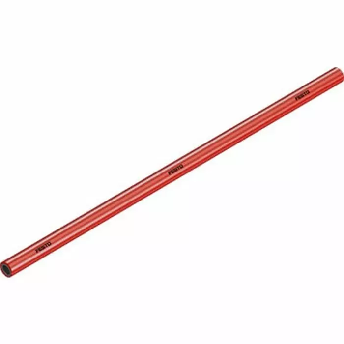 Festo PAN PVC, Hose Pipe, 7.5 mm ID, 12 mm OD, Red, PAN-V0-10X1,25-RT