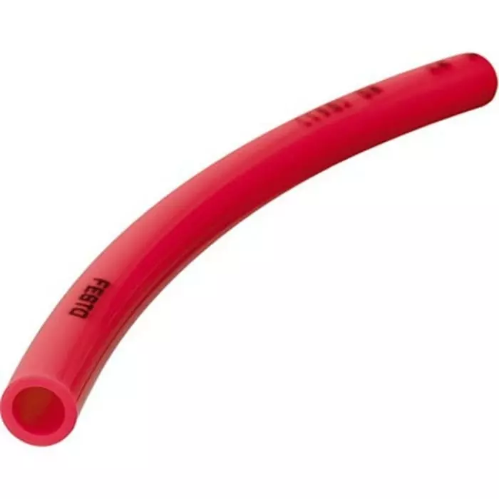 Festo PLN PE, Hose Pipe, 8.4 mm ID, 12 mm OD, Red, PLN-12X1,75-RT
