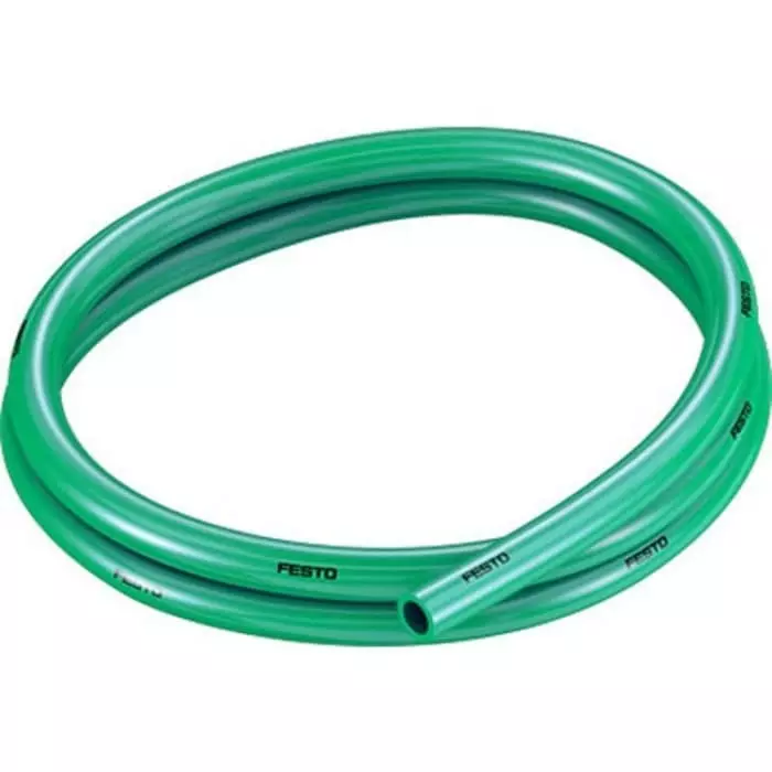 Festo PUN TPE, Hose Pipe, 8 mm ID, 12 mm OD, Green, PUN-H-12X2-GN