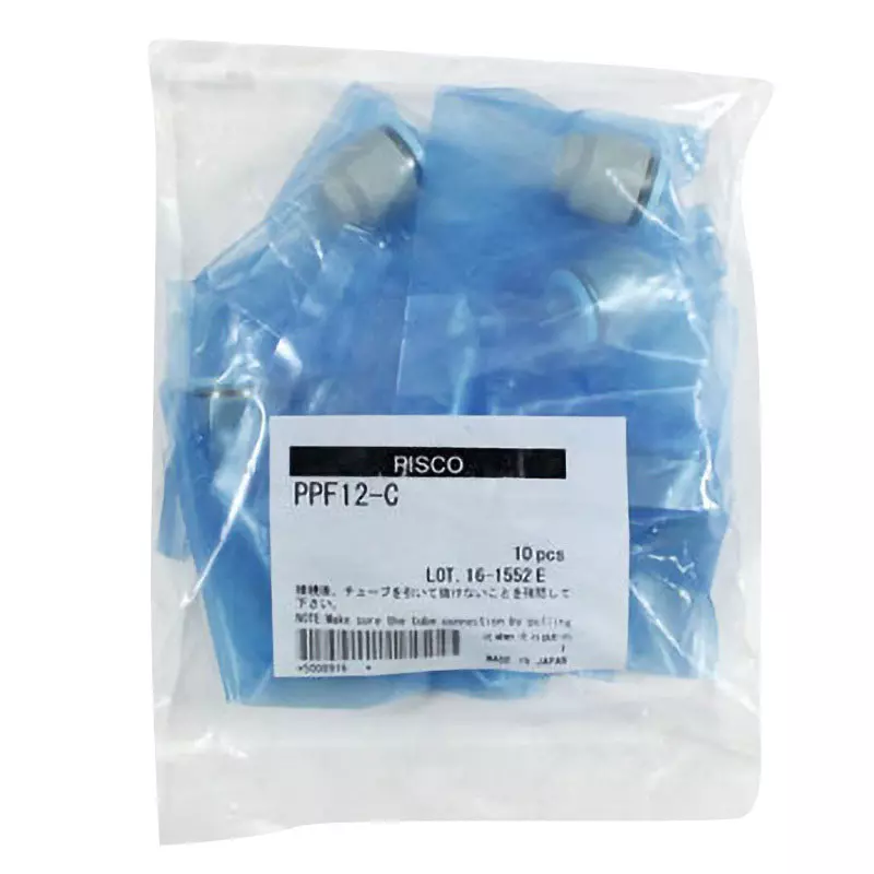 PISCO Cap Standard Type Φ12 mm, PPF12-C (Bag of 10 Pcs)