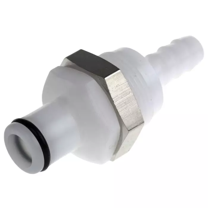 Colder Products Hose Connector Straight Hose Tail Coupling 1/4 inch Inner Dia 8.3 bar, PLC42004