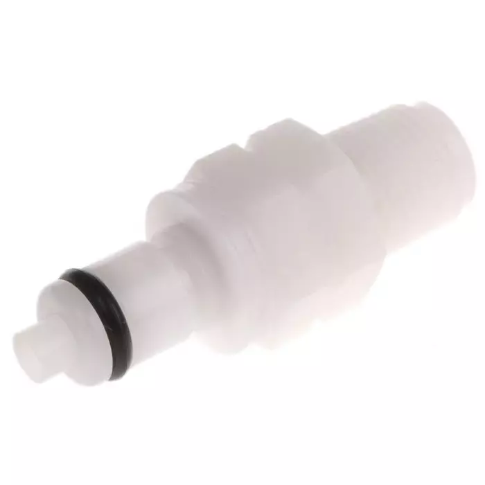 Colder Products Hose Connector Straight Threaded Coupling BSPT 1/8 inch 8.3 bar, PMCD2402BSPT
