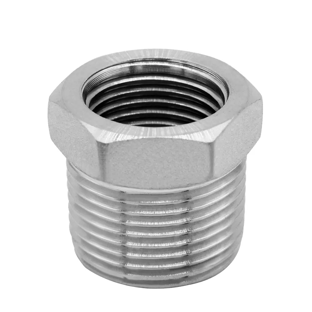 Janatics 3/8 inch (9.525 mm) Metal Round Nipple, WN026253