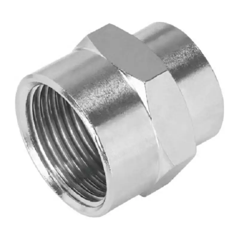 Festo Straight Fitting NPFC G 1/8 Female Connector A Threaded, NPFC-S-2G18-F (Bag of 10 Pcs)