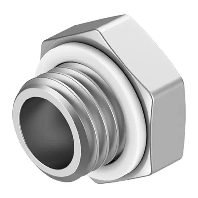 Festo Nipple NPFC-DS M5 Connector A Threaded, NPFC-DS-M5-G18-M