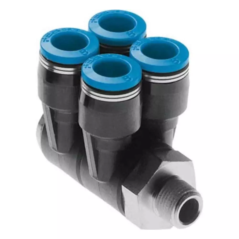 Festo Multiple Distributor QSL Connector A, QSLV4-1/4-8
