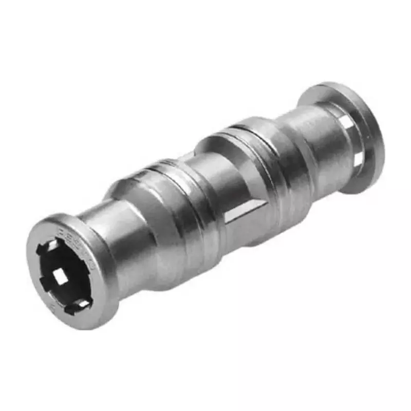 Festo Straight Tube-to-Tube Adaptor CRQS Push In 6 mm Connector A Tube-to-Tube, CRQS-6