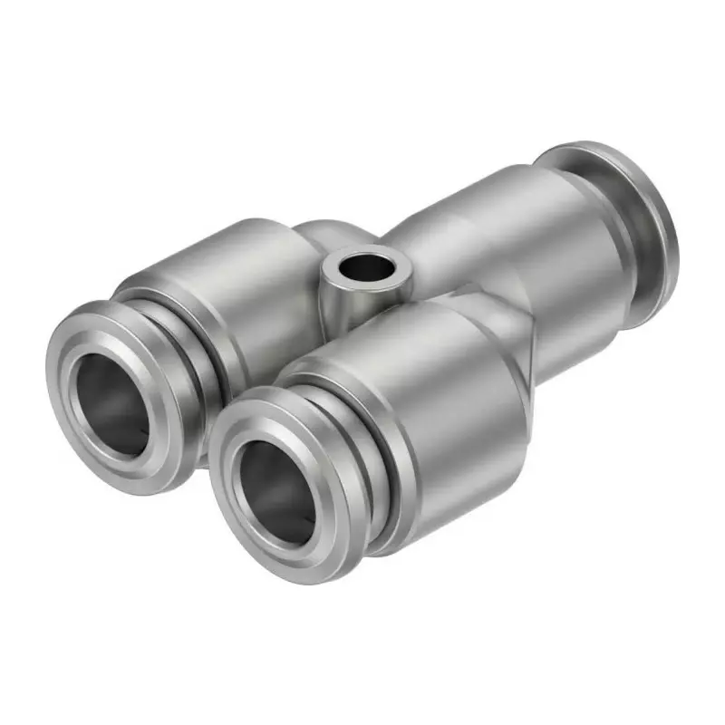 Festo Push-in Fitting NPQR Push In 6 mm Connector A Tube-to-Tube, NPQR-Y-Q6-E