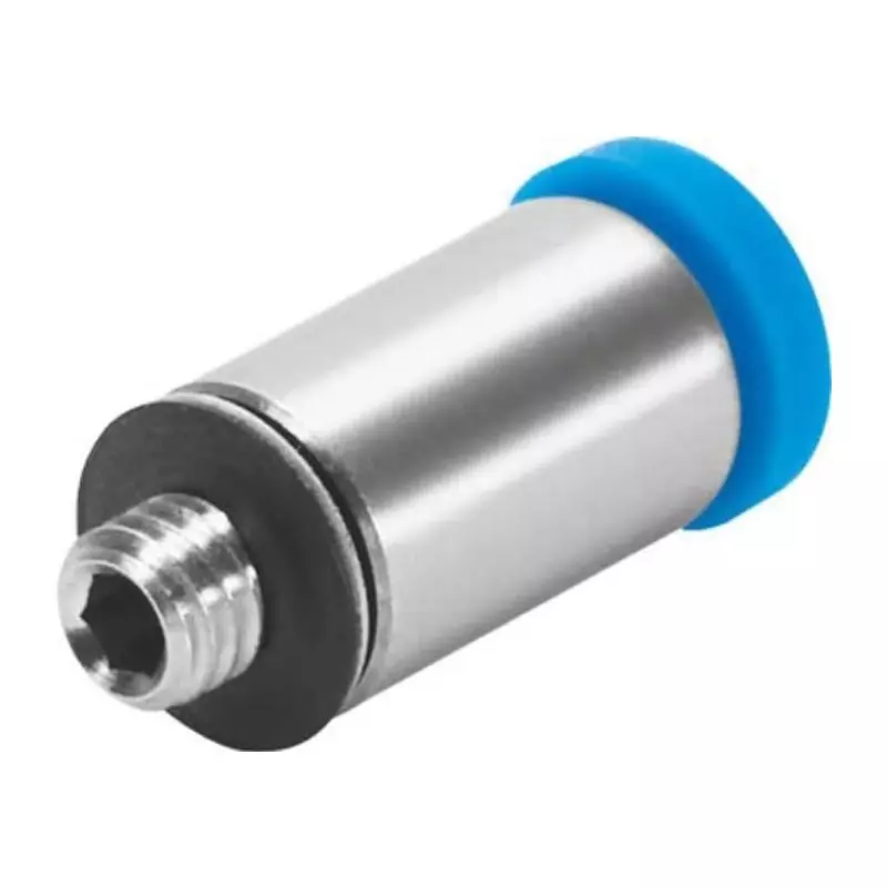 Festo Straight Threaded Adaptor M3 Male Connector A Threaded-to-Tube, QSM-M3-3-I-R-100 (Pack of 100 Pcs)