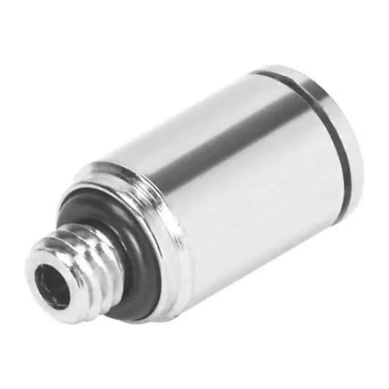 Festo Straight Threaded Adaptor M5 Male Connector A Threaded-to-Tube, NPQM-DK-M5-Q6-P10 (Bag of 10 Pcs)