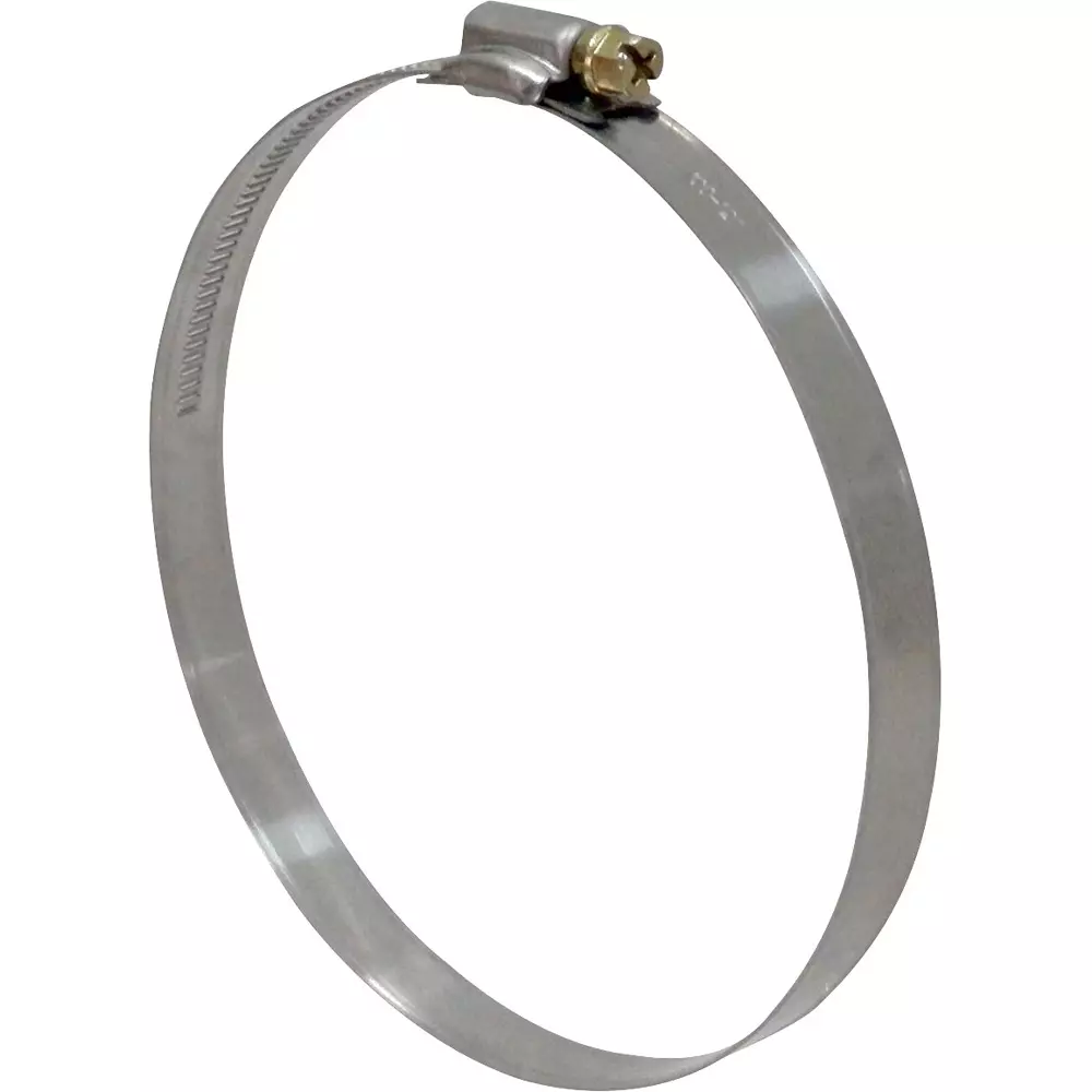 MonotaRO Hose Clamp Band, housing part / SUS430 bolt / steel (chromate plating) 9 mm Band Width, MH80-100