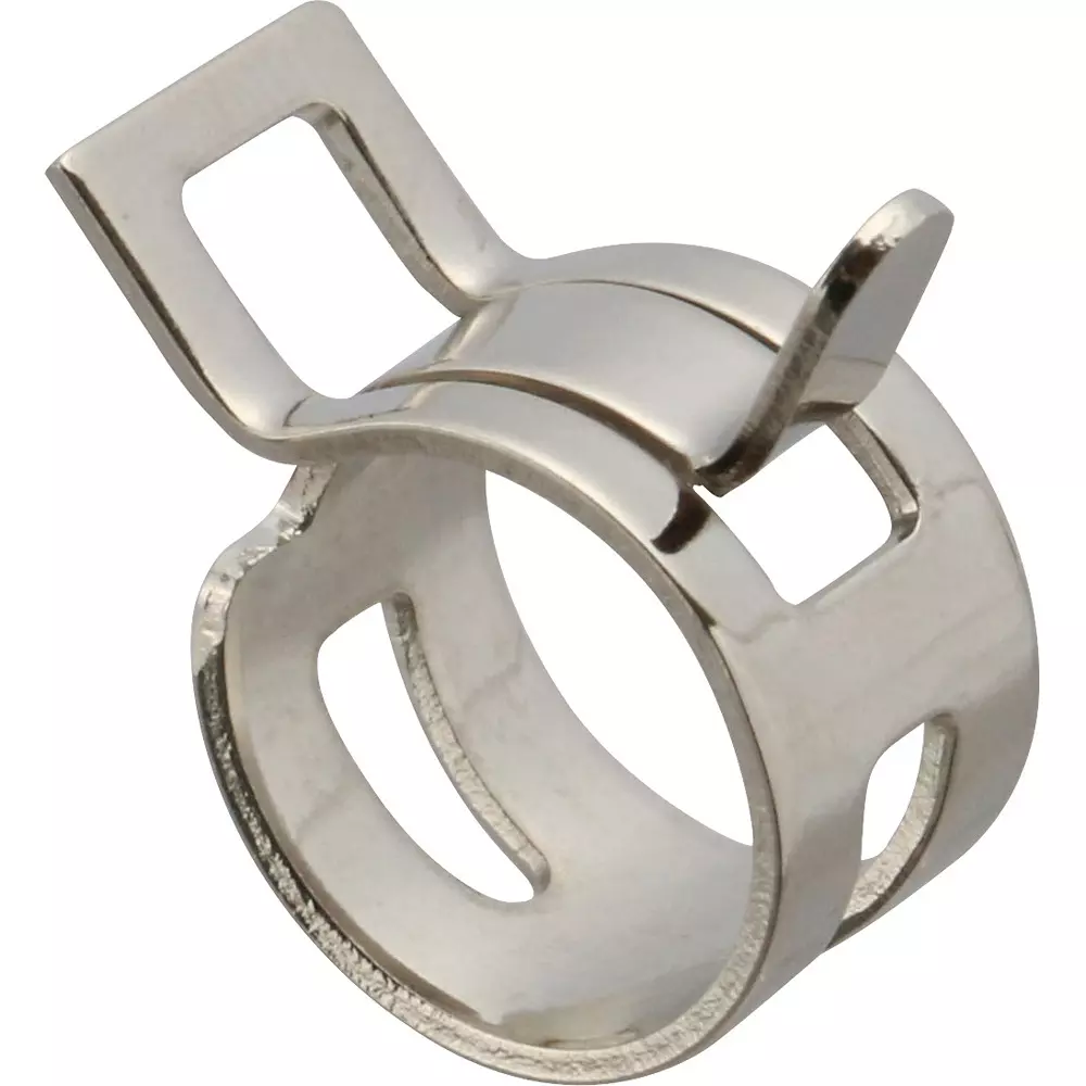 MonotaRO Hose Band Clip Type Zinc plating 0.6 mm Wall Thickness, CH85105 (Pack of 10 Pcs)