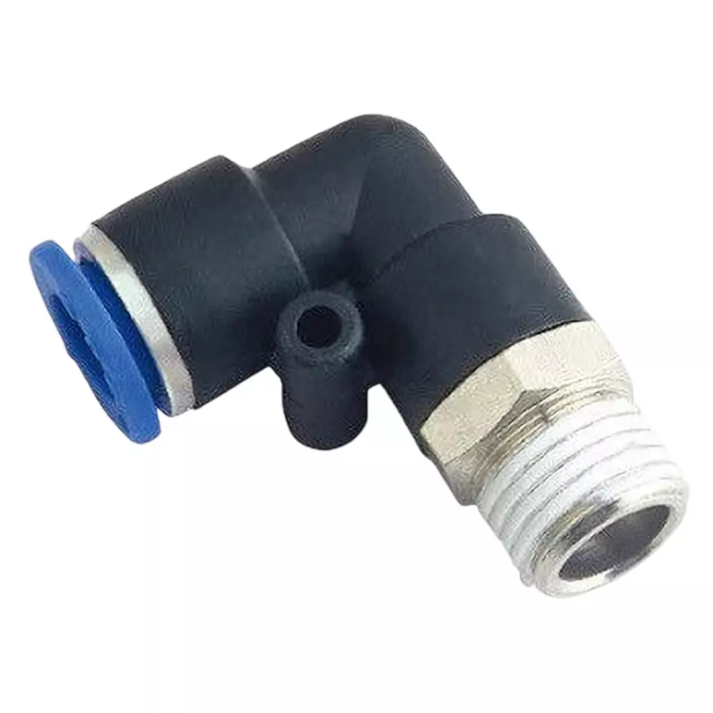 SMSN Male Elbow SPL Brass With Chrome Platted 10 mm Outside Diameter Thread Size 04(1/2)