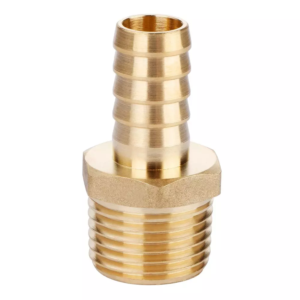 rtqd-brass-hose-nipple-in-golden-color-size-12-x-34-inch-127-x-1905-mm-for-pneumatic-systems