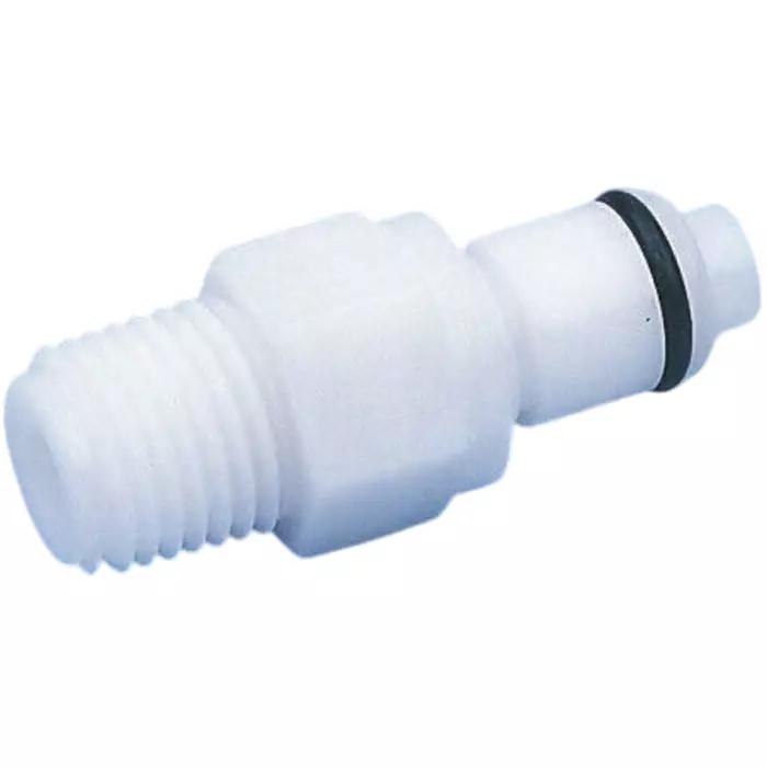 Colder Products Hose Connector Straight Threaded Coupling NPT 1/4 inch 8.3 bar, PLC24004