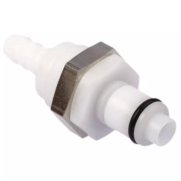 Colder Products Hose Connector Straight Threaded Coupling 1/4 inch Inner Dia 8.3 bar, PLCD42004