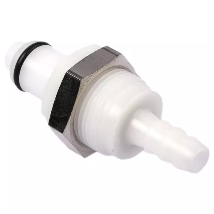 Colder Products Hose Connector Straight Threaded Coupling 1/4 inch Inner Dia 8.3 bar, PLCD42004