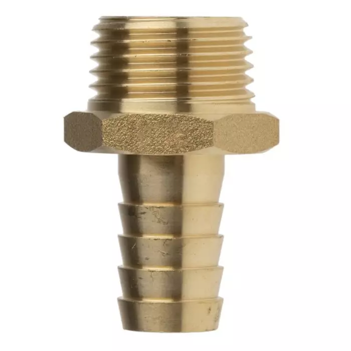 RS PRO Hose Connector Hose Tail Adaptor G 1/2 inch 1/2 inch Inner Dia (Pack of 2)