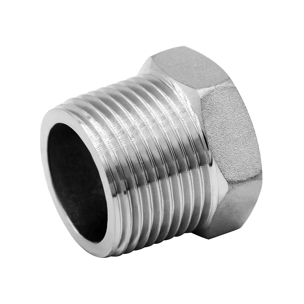 Janatics 1/2 inch (12.7 mm) Metal Round Nipple, WN026354