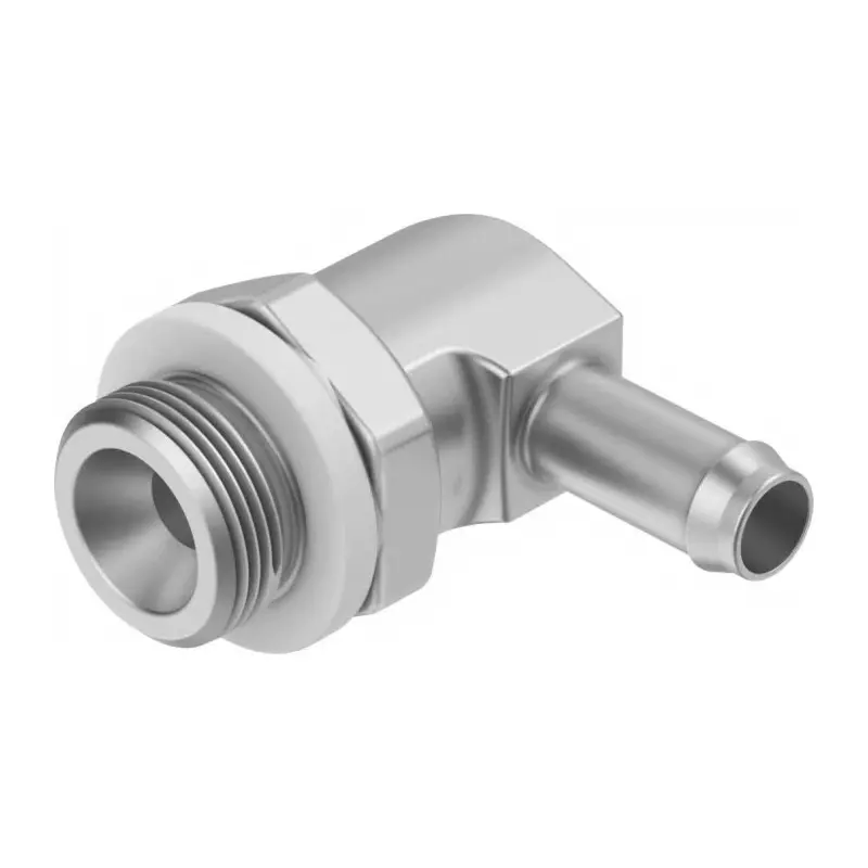 Festo Elbow Fitting CN M5 Male Connector A Threaded-to-Tube, LCN-M5-PK-3 (Bag of 10 Pcs)