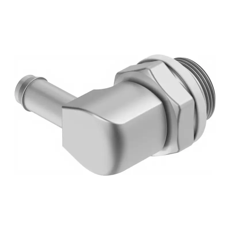 Festo Elbow Fitting CN M5 Male Connector A Threaded-to-Tube, LCN-M5-PK-3 (Bag of 10 Pcs)