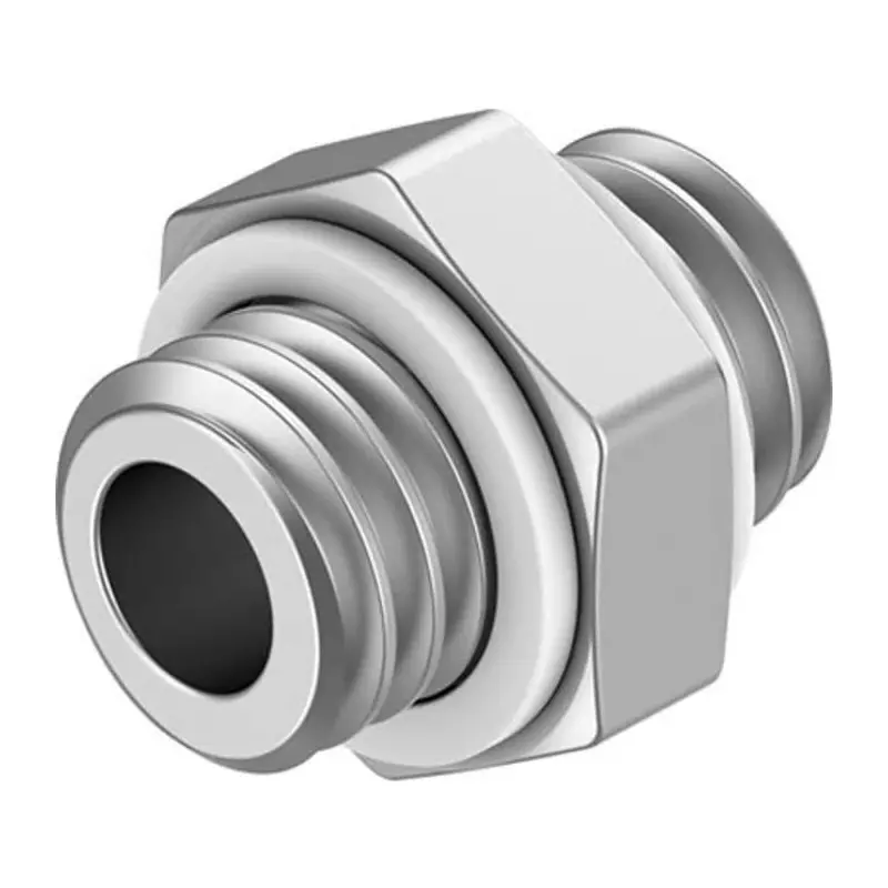 Festo Nipple NPFC-DS G 1/8 Connector A Threaded, NPFC-DS-G18-G18-M
