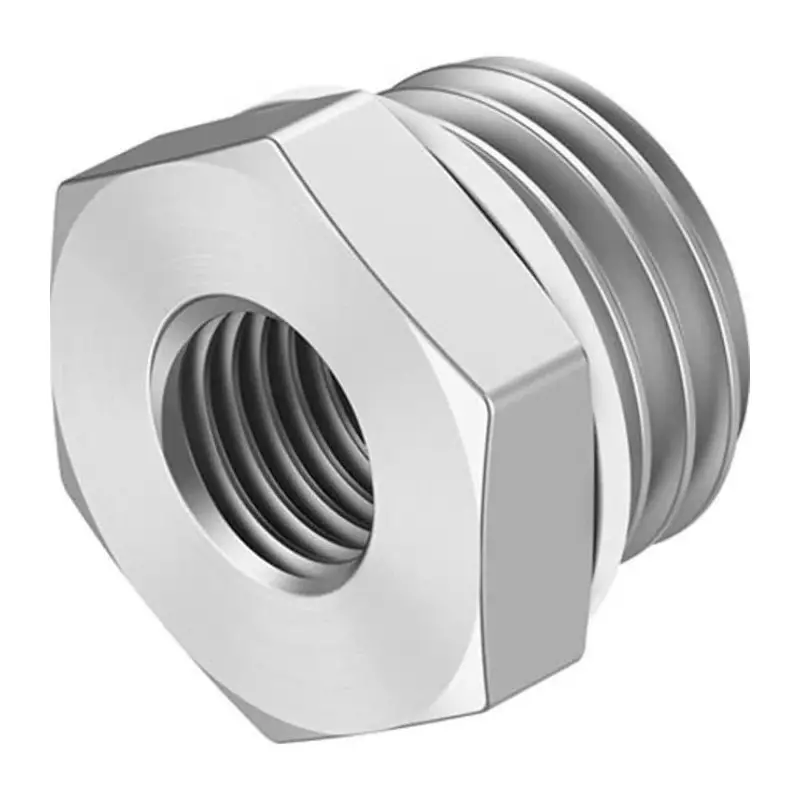 Festo Reducer Nipple NPFC-RS G 3/8 Connector A Threaded, NPFC-RS-G38-G18-MF
