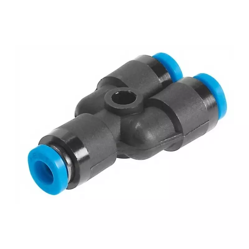 Festo Y Tube-to-Tube Adaptor QS Connector A Tube-to-Tube, QSMY-2 (Bag of 10 Pcs)