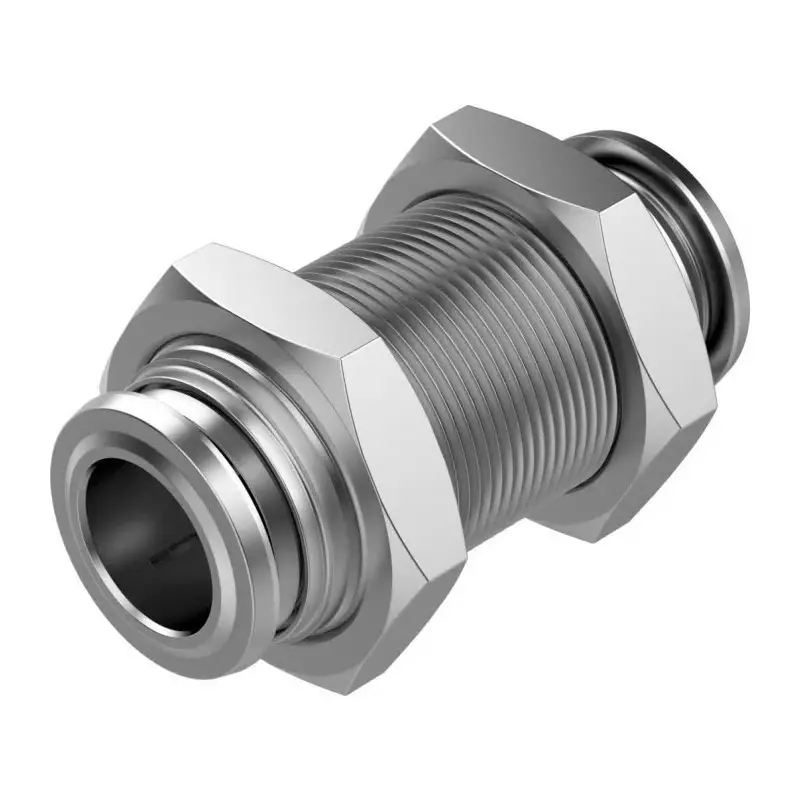 Festo Push-in Fitting NPQR Push In 12 mm Connector A Tube-to-Tube, NPQR-H-Q12-E