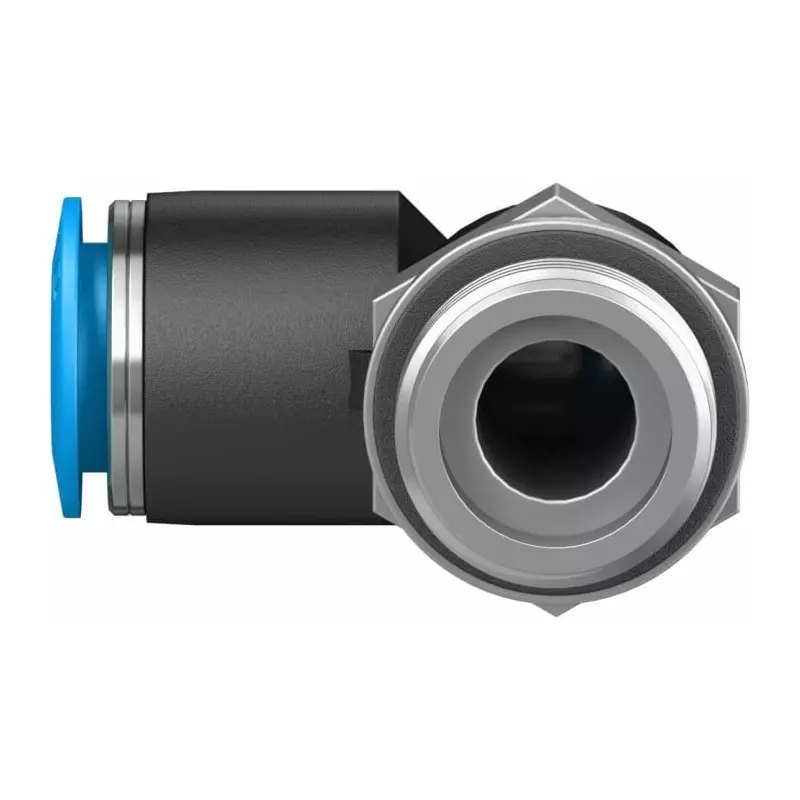 Festo Elbow Threaded Adaptor QSL G 3/8 Male Connector A Threaded-to-Tube, QSL-G3/8-10-20 (Bag of 20 Pcs)