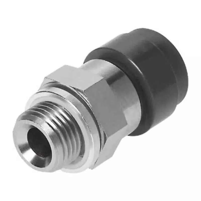 Festo Straight Threaded Adaptor G 1/2 Male Connector A Threaded-to-Tube, QS-V0-G1/2-10