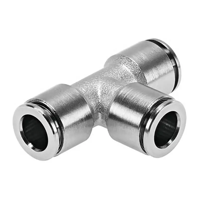 Festo Tee Tube-to-Tube Adaptor NPQH Push In 6 mm Connector A Tube-to-Tube, NPQH-T-Q6-E-P10 (Bag of 10 Pcs)