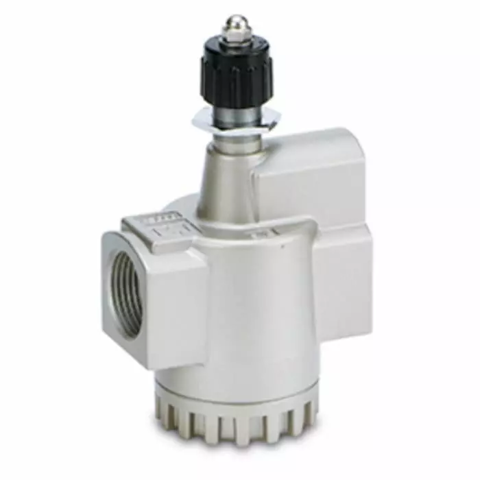 SMC AS Series Threaded Speed Controller, NPT 1 Inlet Port x NPT 1 Outlet Port, AS600-N10-L