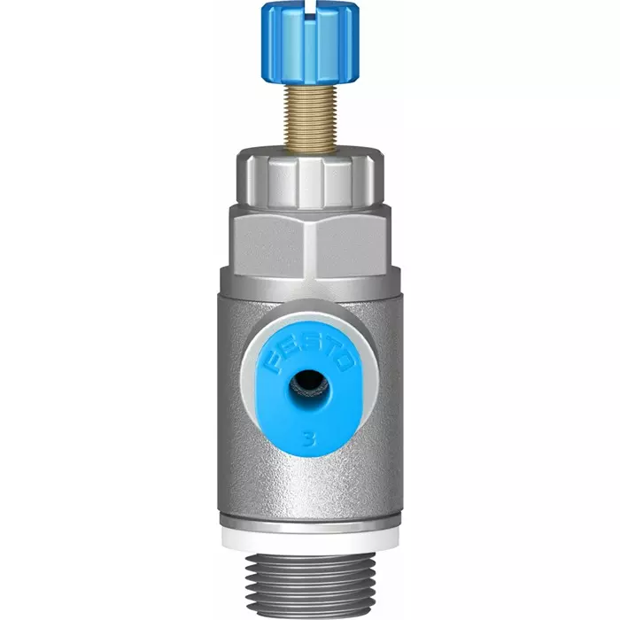 Festo GRLA Series Pressure Relief Valve, GRLA-1/8-QS-3-RS-D