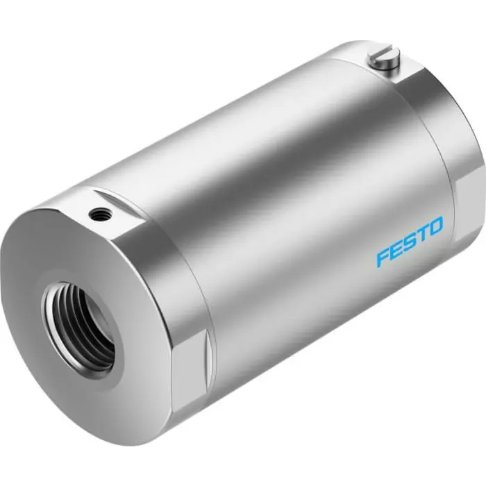Festo VZQA Series Threaded Pinch Valve, 15 mm Tube Inlet Port, VZQA-C-M22C-15-S5S5-ALV4E-6-E