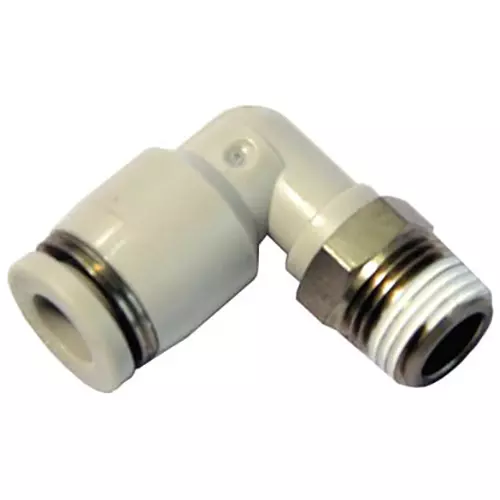 Airtac PL Series Male Elbow 4 mm x 1/8 inch, PL 401 D