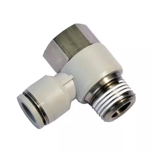 Airtac PHF Series Universal Female Elbow 8 mm Dia. 1/2 inch Thread, PHF 804 D