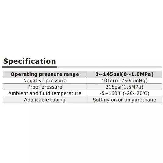 Airtac PTL Series Speed Regulator (Push Lock) 12 mm Dia. 1/2 inch Thread, PTL 1204 A D