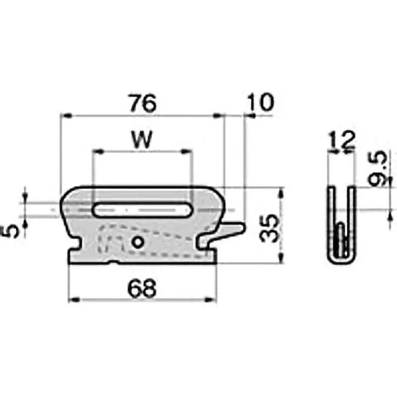 TAKIGEN Stainless Steel Terminal Fittings Barrel Polishing, C-1994-H-3