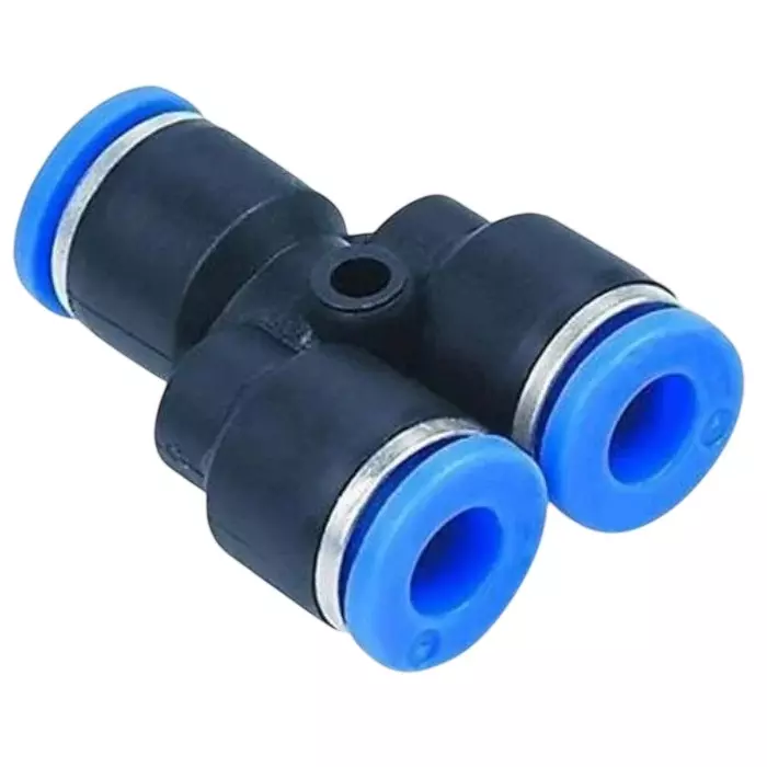 INTECO Equal Joint 10 mm Outside Dia 3-Way, PY-10 (Pack of 100)