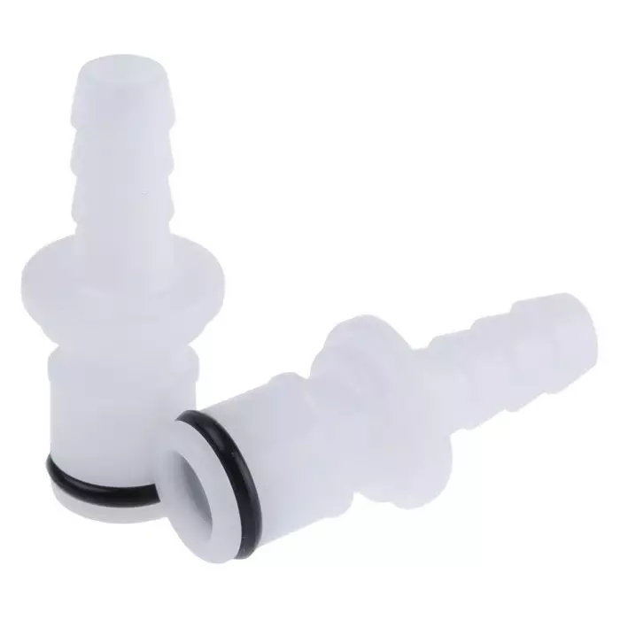 Colder Products Hose Connector Straight Hose Tail Coupling 1/4 inch Inner Dia 8.3 bar, APC22004 (Pack of 10)