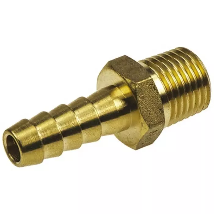 RS PRO Hose Connector Hose Tail Adaptor G 1/4 inch 5/16 inch Inner Dia (Pack of 2)