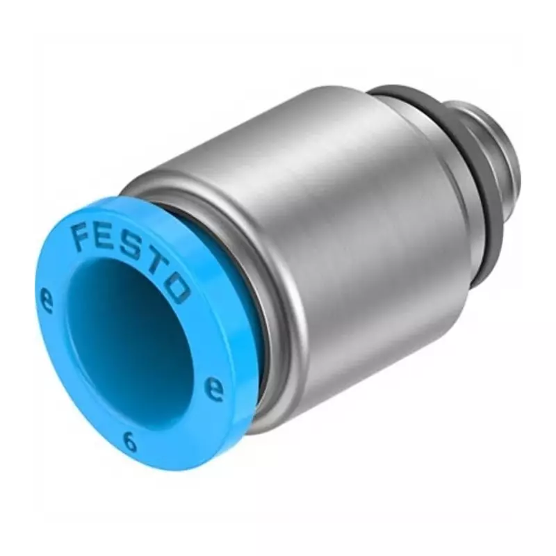 Festo Push-in Fitting NPQE-DK M5 Connector A Threaded, NPQE-DK-M5-Q6-F1A-P10